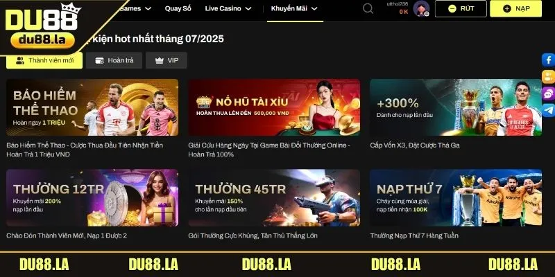 Khuyến mãi anh em nhận được khi sử dụng ứng dụng 